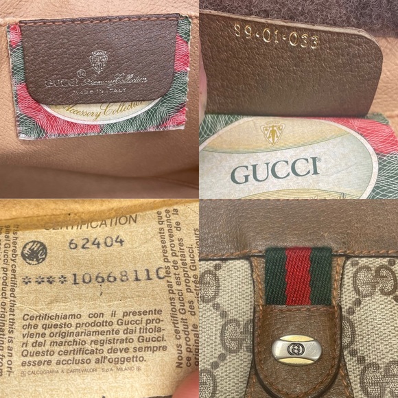 Gucci Ophidia Supreme GG Monogram Accessory Collection Clutch - Picture 4 of 17
